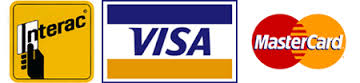 Interac,Visa,Mastercard
